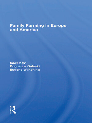 cover image of Family Farming In Europe and America